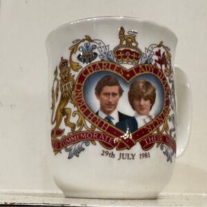 Vintage Durchezz Ascot Bine China Charles Princess Diana Wedding Commemorative